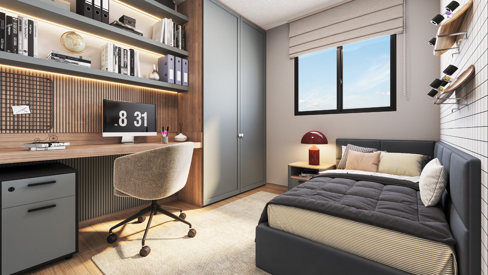 Quarto solteiro